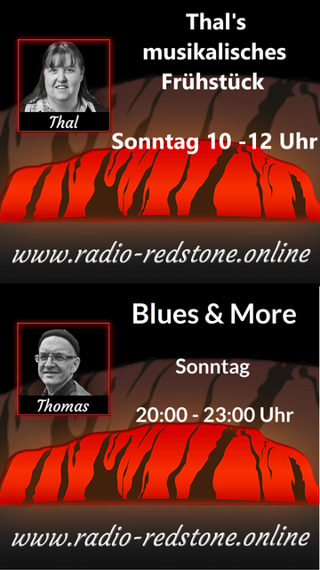 Sendeplan für Sonntag, den 30.11.2025 bei www.radio-redstone.de