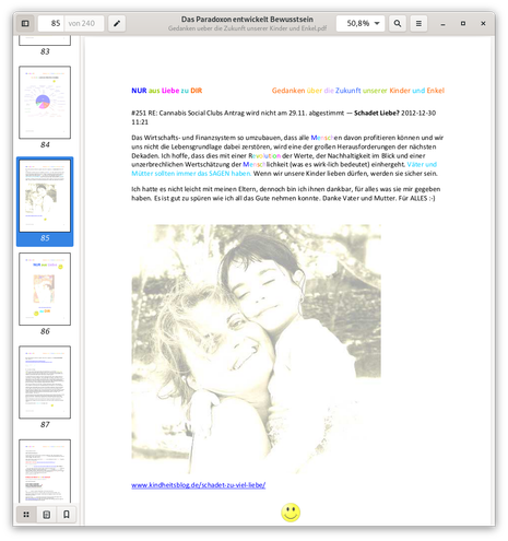 "Gedanken über die Zukunft der Kinder und Enkel". Systembetrachtung aus der Sicht einer Heilpflanze.