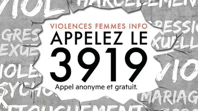 Violences Femmes : appelez le 3919 si vous êtes victime ou en êtes témoin. Appel anonyme et gratuit.
