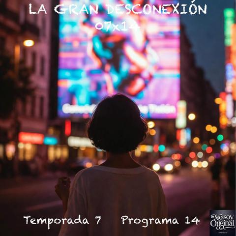 LA GRAN DESCONEXIÓN | 07x14
La Gran Desconexión: cómo el siglo XXI está borrando al individuo
El episodio aborda la “gran desconexión”, la erosión de la individualidad en el siglo XXI, reemplazada por categorías y algoritmos. La tecnología, aunque prometía libertad, condiciona nuestras elecciones y moldea nuestra identidad. La solución es individual: pensar por uno mismo, reivindicar la propia identidad y cultura, y mantenerse crítico ante discursos absolutos.
https://luisbermejo.com/la-gran-desconexion-07x14/
#algoritmos #alma #archivos #categorias #ciudades #cultura #desclasificados #espíritu #etiquetas #experimento #fenómenos #globalización #habitat #historia #identidad #ideologías #legislación #misterio #ocultos #pensar #reconectar #redes #secretos #sociedad #woke #podcast #NoSoyOriginal 