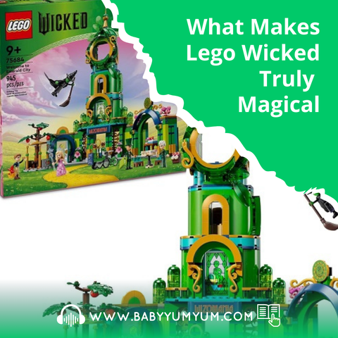 Lego Wicked is here and it’s pure magic! ✨ From iconic scenes to stunning detail, this collection is a must-have for fans.  👉 Read more: https://zurl.co/WfxAZ   #BabyYumYum #BYY #LegoWicked #LegoObsessed #LegoCommunity #LegoCreators #LegoFans #WickedTheMusical #WickedMovie #CollectorEdition #ToyCollectors #GeekCulture #PopCultureZA #CreativePlay #GiftIdeas2025
