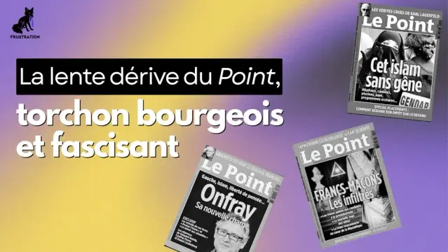 La lente dérive du Point, torchon bourgeois et fascisant