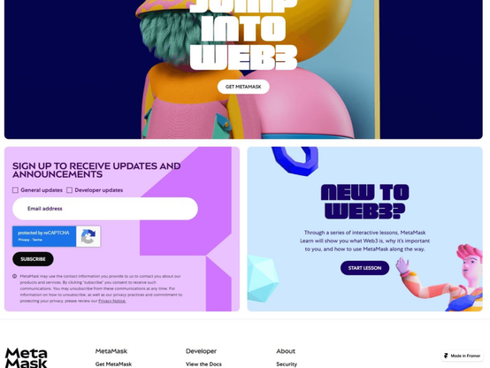 Screenshot of phishing site