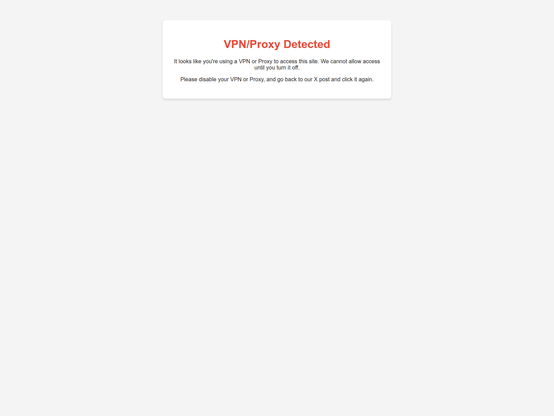 Screenshot of phishing site
