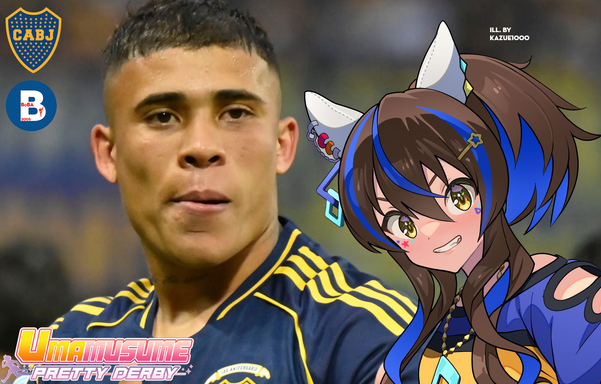 "Boca, yo te amo
Siempre te sigo a todos lados
De corazón, pongan más huevo
Porque a Boca lo queremos
Y este amor que por vos siento
Boca es un sentimiento
De corazón, pongan más huevo
Porque a Boca lo queremos
Ver campeón..." -Mc Caco

#daitakuhelios #bocajuniors #UmaMusume #umazing 
(ill. by kazue1000)