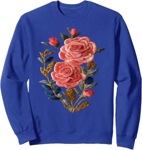 Floral Mood Faux Embroidered Roses with Vintage Stitch Detail
Floral Design Set the Mood with Embroidered Crafted Roses Sweatshirt  Crafted roses, stitched in spirit. This floral design whispers vintage softness with faux embroidery texture—perfect for cozy moods and romantic layers. Available on tees, hoodies, and more. #craftedroses #fauxembroidery #floralmood #softfashion #romanticlayers #vintagevibes