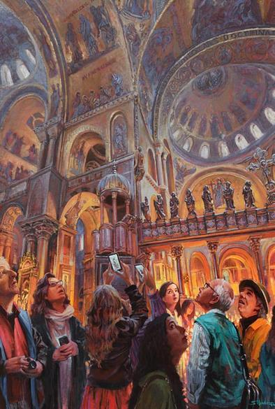 Interior of a church.