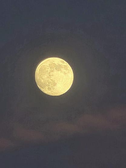 Super moon photo