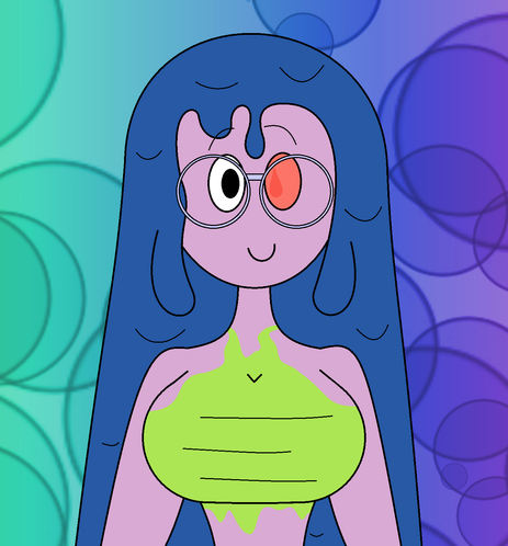 Alternate Color Palette 2: Blue Hair