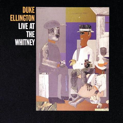 An image of the cover of the record album 'Live At The Whitney' by Duke Ellington