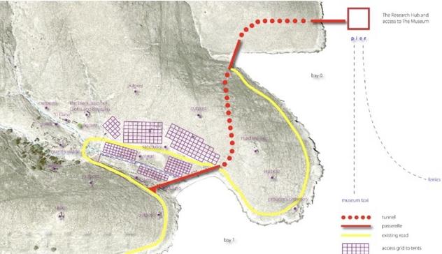 Gyaros Island of Exile - Penitentiary camp nr.1, bay 1