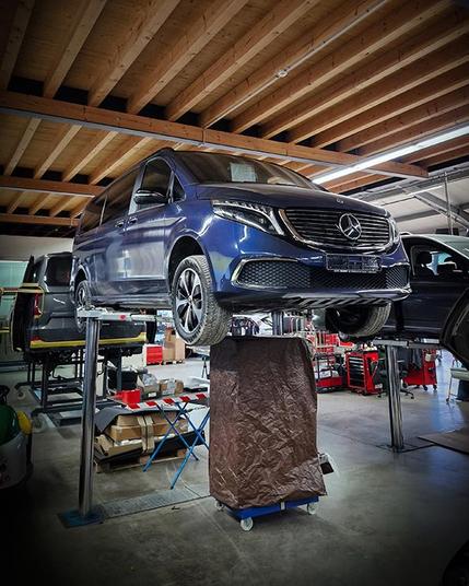 C2CBridge Versuchsfahrzeug Umbau