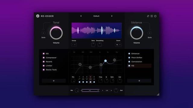 Wavesfactory Re-Esser dark mode