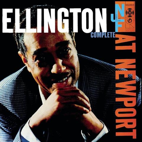 An image of the cover of the record album 'Ellington At Newport 1956 (Complete)' by Duke Ellington