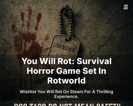 ๐ฉธ In RotWorld, dog tags donโt promise survivalโth...
