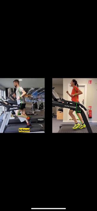 Need to tilt forward