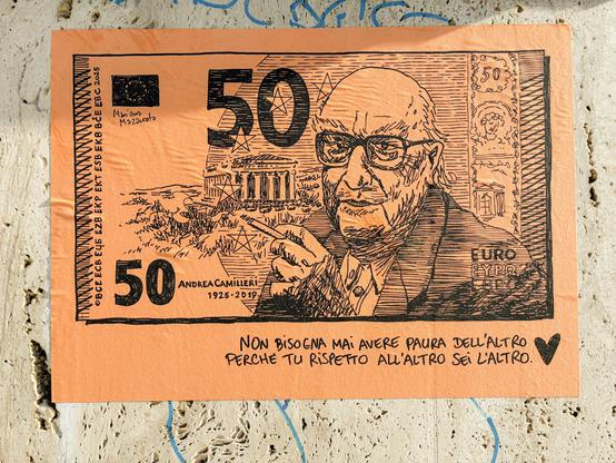 50€, Andrea Camilleri