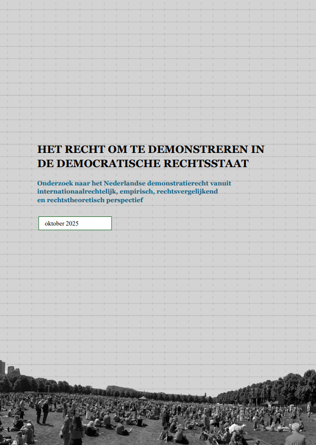 Het recht om te demonstreren in de democratische rechtstaat