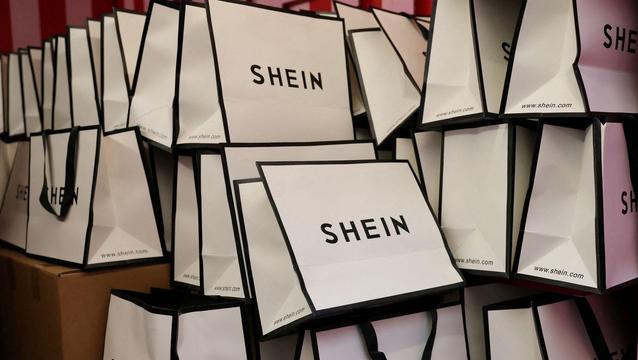 Bosses de la botiga física que Shein ha obert a París (Reuters)