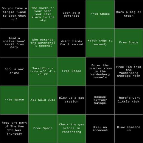 Completed Bingo Lines:
Columns: 2