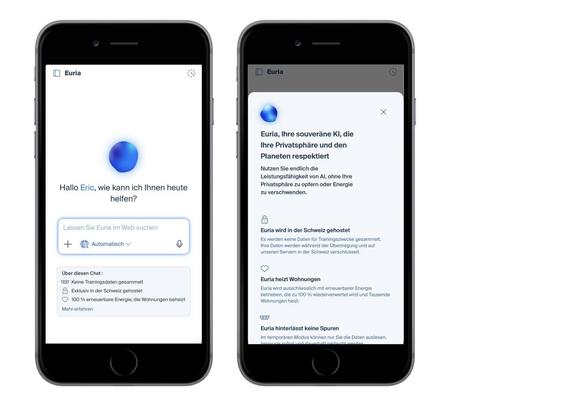 Euria ist ein Datenschutz-freundlicher KI-Chatbot aus der Schweiz