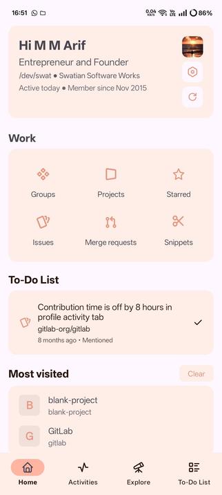 LabNex revamped dashboard UI
