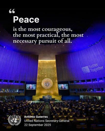 @UN
Desde erradicar la viruela hasta curar la capa de ozono y prevenir una tercera guerra mundial, durante los últimos 80 años la ONU ha abierto el camino hacia algunos de los mayores triunfos de la humanidad.
En #UNGA en septiembre, @antonioguterres recordó a los países miembros:
“La única manera de avanzar es juntos.”