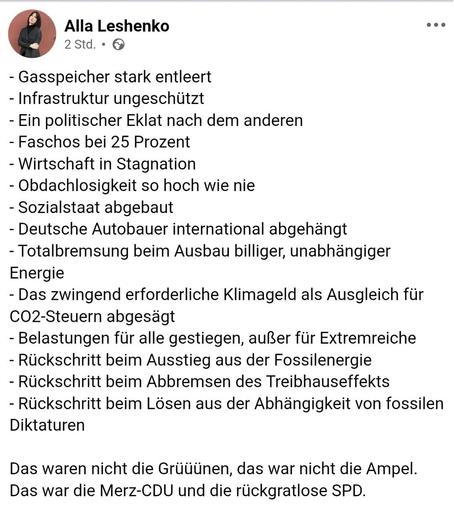 So ist es.