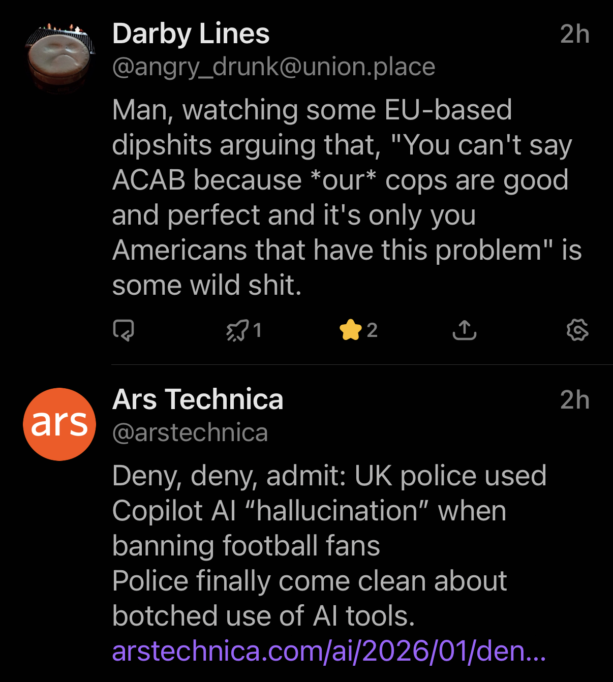 Random post synchronicity