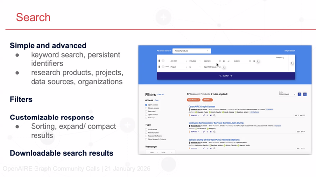 Screenshot of presentation