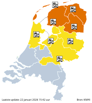 KNMI code oranje