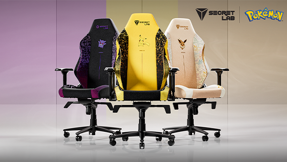 Secretlab Pokémon Gaming Chair Collection