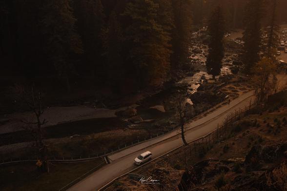 Pahalgam. A view from the hill