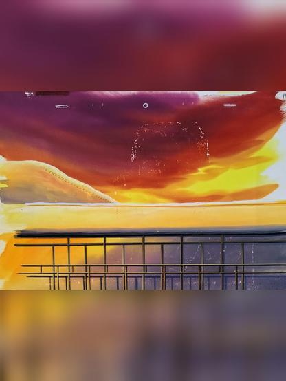 Anime production background.