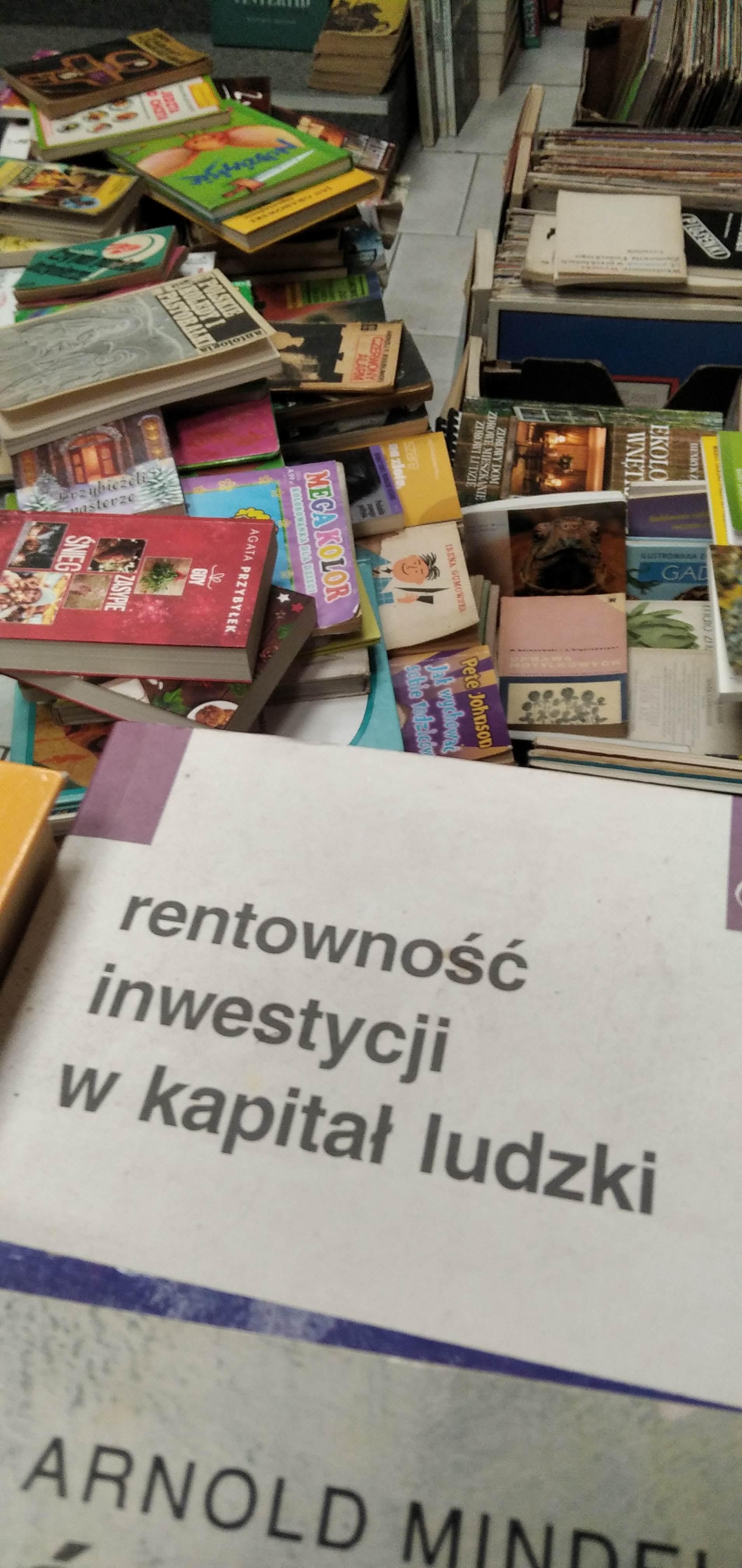 Książka pod tytułem "rentowność inwestycji w kapitał ludzki"