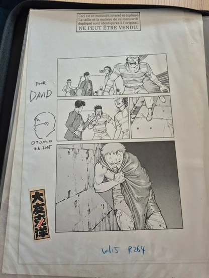 Akira – Autographed by Katsuhiro Otomo, 2005