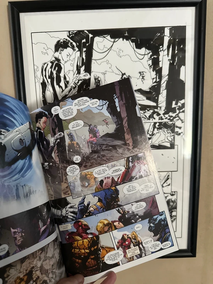 Original Avengers art 2012
Gabriele dell’otto
