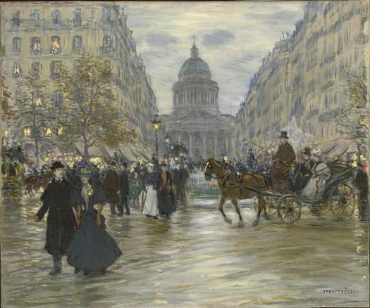 'El Boulevard Saint-Michel'
Creación de principios del siglo XX.
Técnica: Óleo sobre lienzo.
Estilo: Impresionismo.
Dimensiones: 64 × 77 cm.
Ubicación: Museo de Bellas Artes Pushkin, Moscú, Rusia.
Autor: Jean-François Raffaelli (francés, 1850-1924)
#arts #paintings