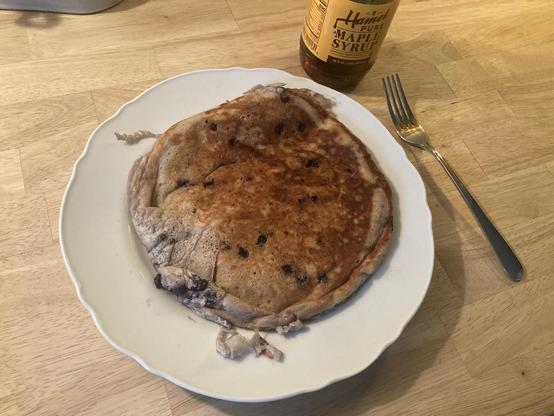A large pancake.