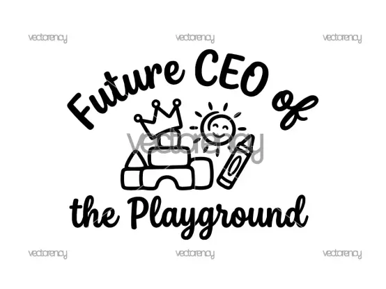 Future CEO of the Playground Kindergarten SVG