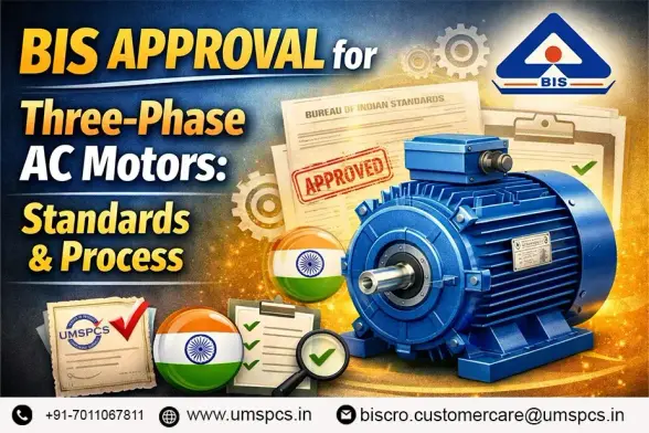 UMSPCS helps you understand BIS approval for three-phase AC motors, covering standards, testing requirements, and approval steps.