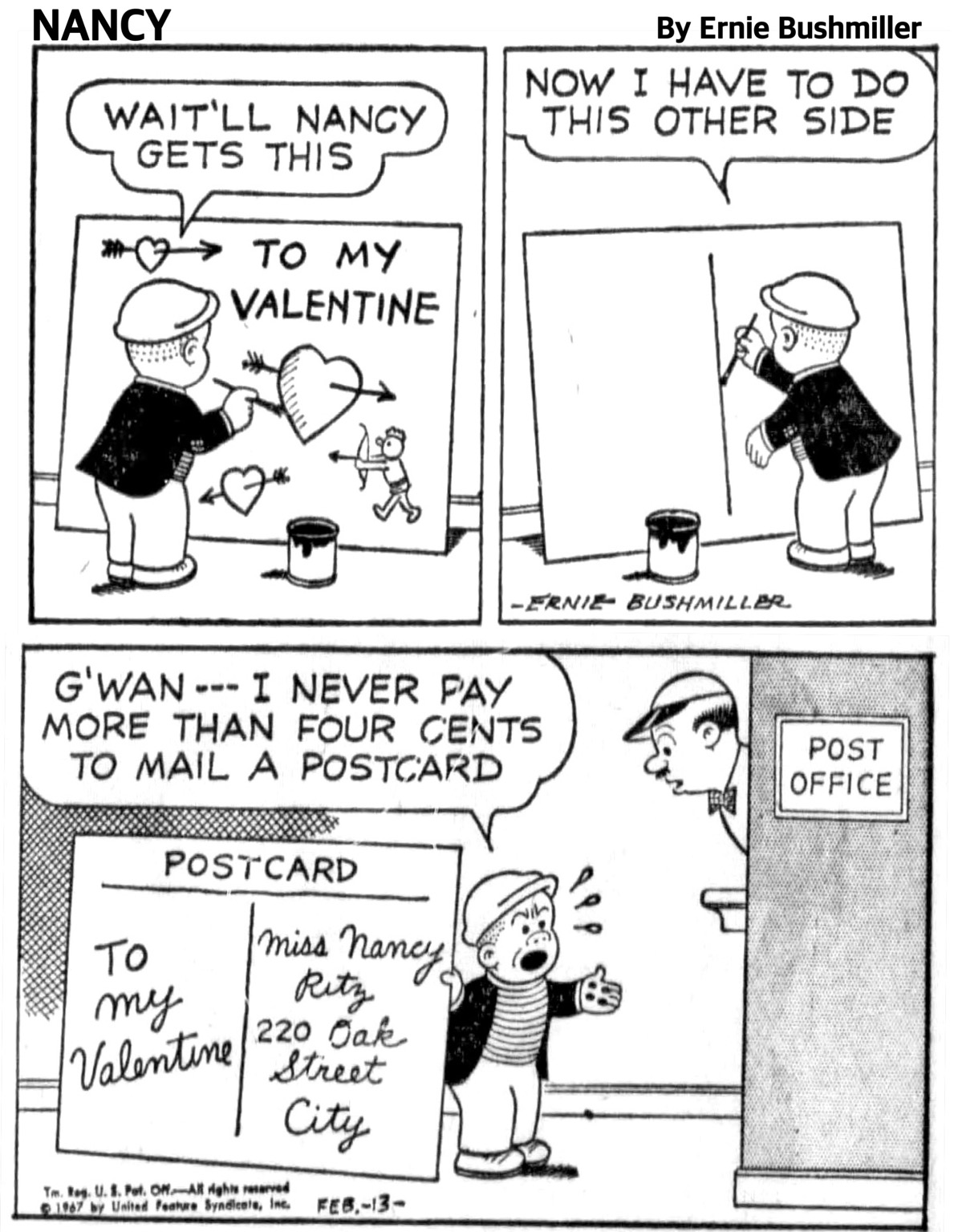 Posted media