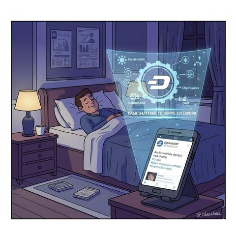 24/7/365
No Stop
Dash - Digital Cash Trustless e Borderless
Non esiste festa per lo scambio di Valore.
Buona Domanica a tutta la Dash Community
#CFV -> #DashTo5000
#Dash #InstantSend #ChainLocks #NearZeroFees #Masternode #Evolution #BuiltToLast #Crypto #DAO #Privacy #Freedom #Trustless #Sovereignty #Web3 #Fundamentals
https://x.com/ItaliaDash/status/2022959613851709754?s=20
