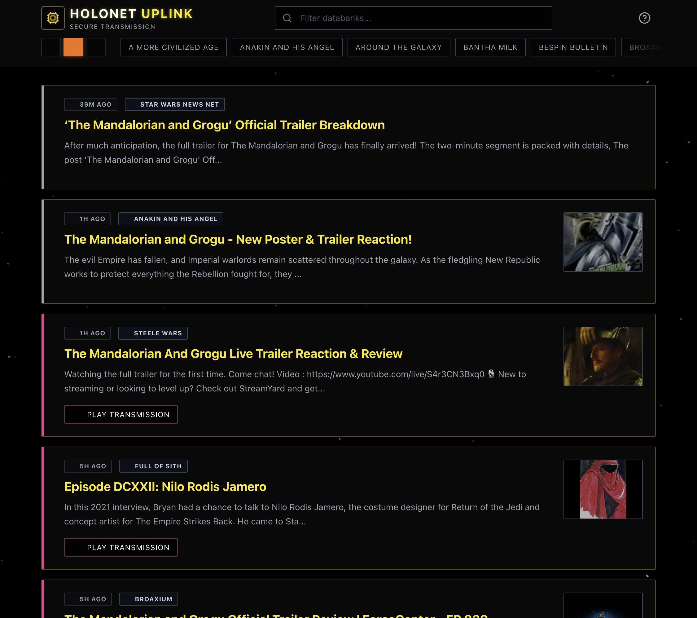 Posted media
