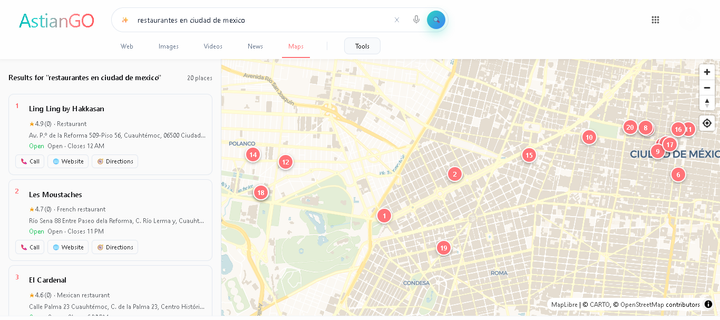 AstianGO Maps