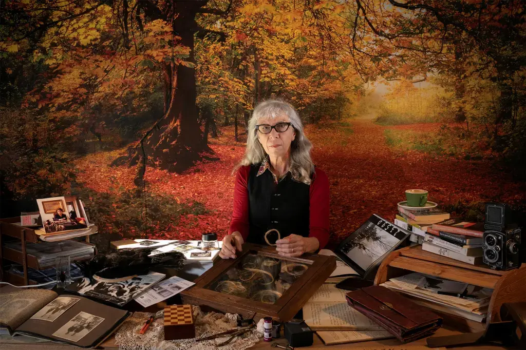 Anne Zahalka, Newtown studio, 2023