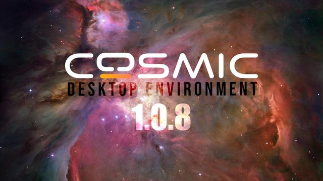 COSMIC Desktop 1.0.8 brings improvements to the file manager, updates to the terminal, fixes for the Wi-Fi dialog, and better overall stability.