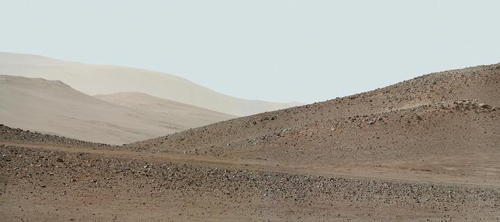 Mars Perseverance Sol 1771: Right Mastcam-Z Camera / enhanced mosaic panorama.
NASA's Mars Perseverance rover acquired this image using its Right Mastcam-Z camera. Mastcam-Z is a pair of cameras located high on the rover's mast.
Feb. 12, 2026 (Sol 1771), 09:17
source images: Mars_Perseverance_ZR0_1771_0824148231_303EBY_N0850000ZCAM09826_1100LMJ / _0824148183_
Image Credit: NASA/JPL-Caltech/ASU/Jackie Branc