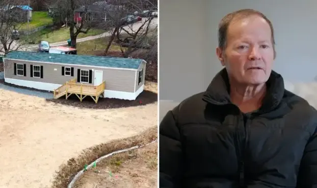 Homem que perdeu tudo após forte tempestade nos EUA ganha casa nova de missão: ''Eu orei: ‘Por favor, Deus, me ajude’. E Ele me ajudou''. Foto: Reprodução/Samaritan's Purse