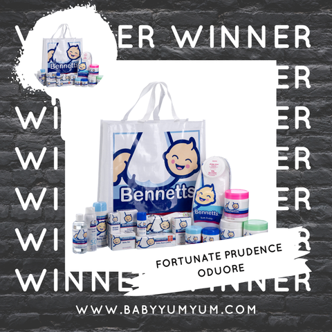 π Congratulations to our winner! π A big congratulations to Fortunate Prudence Oduore π Youβve won our BabyYumYum Premium x Bennetts Baby Hamper filled with gentle, trusted baby-care essentials worth R1150 β¨ Thank you to everyone who joined BabyYumYum Premium and continues to be part of our growing community. #BabyYumYum #BYY #BennettsForBabies #MonthlyGiveaway #WinWithBYY #ParentingPerks #MomLifeSA #BabyCareEssentials #GiveawaySA